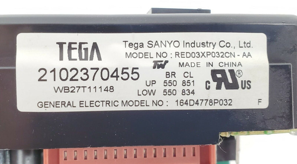 GE Range Control  WB27T11148