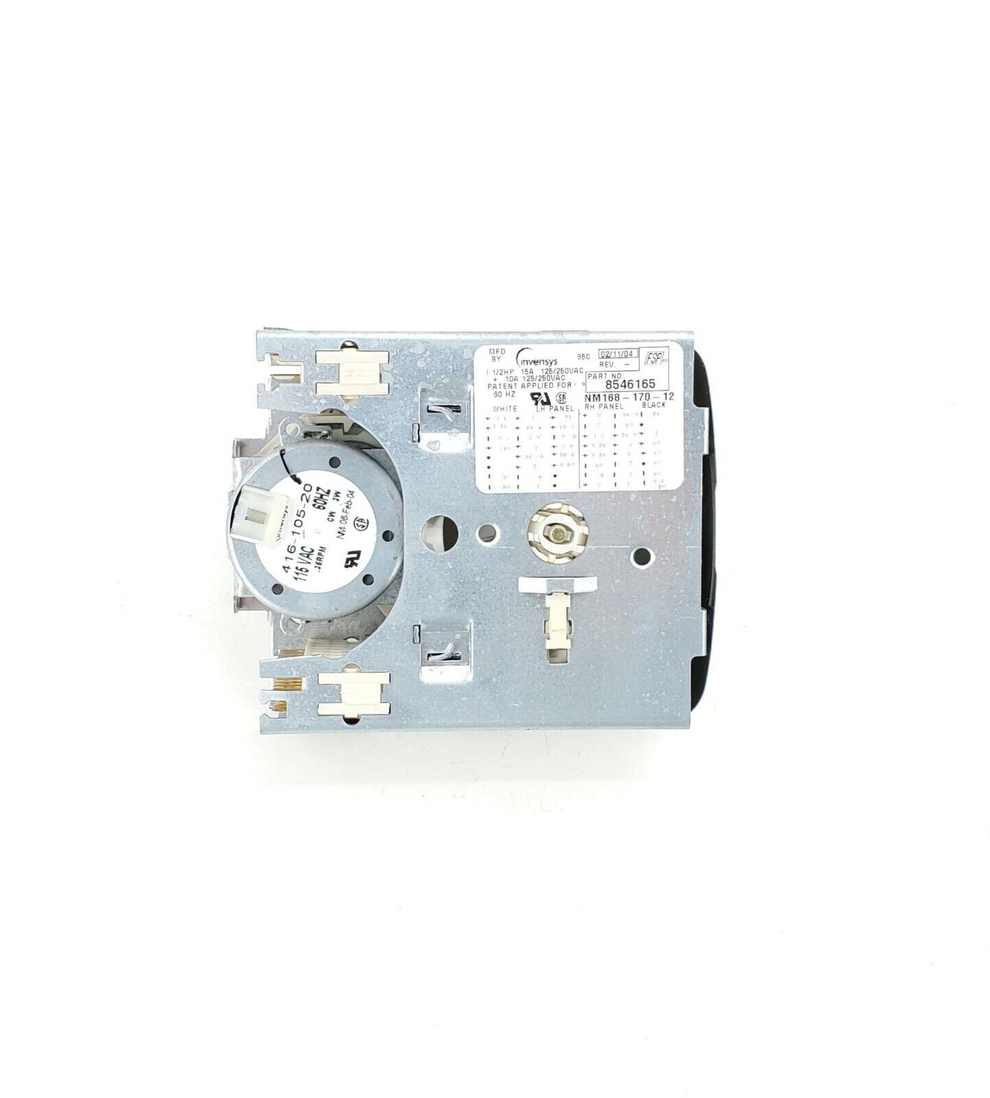 OEM Whirlpool Washer Timer 8546165 Same Day Shipping & Lifetime Warranty