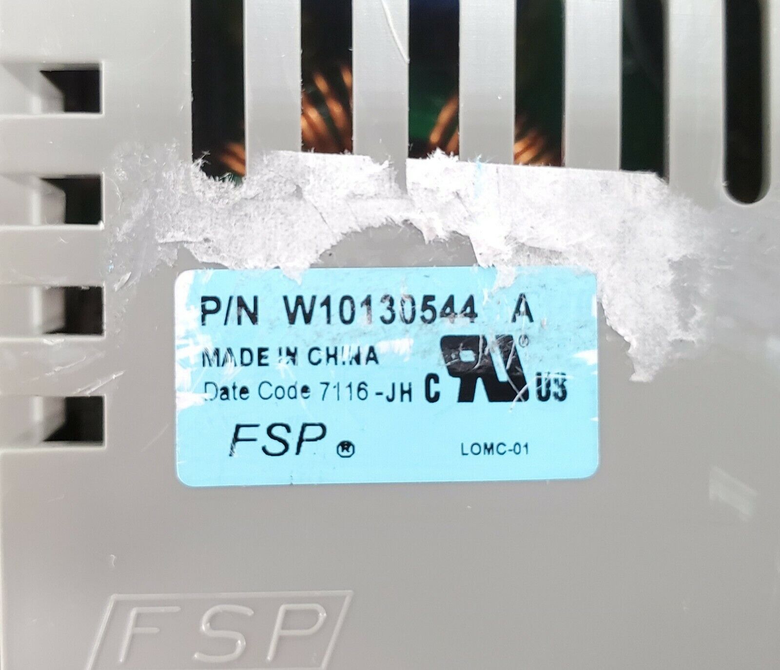 Whirlpool Washer Control W10130544