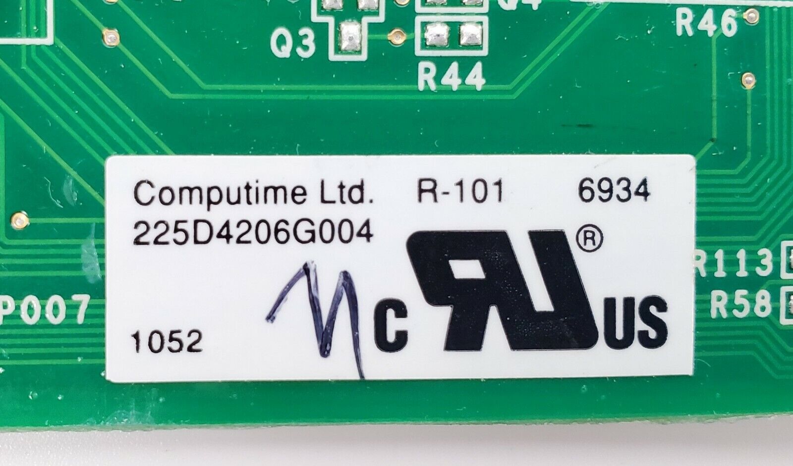 GE Refrigerator Control Board 225D4206G004