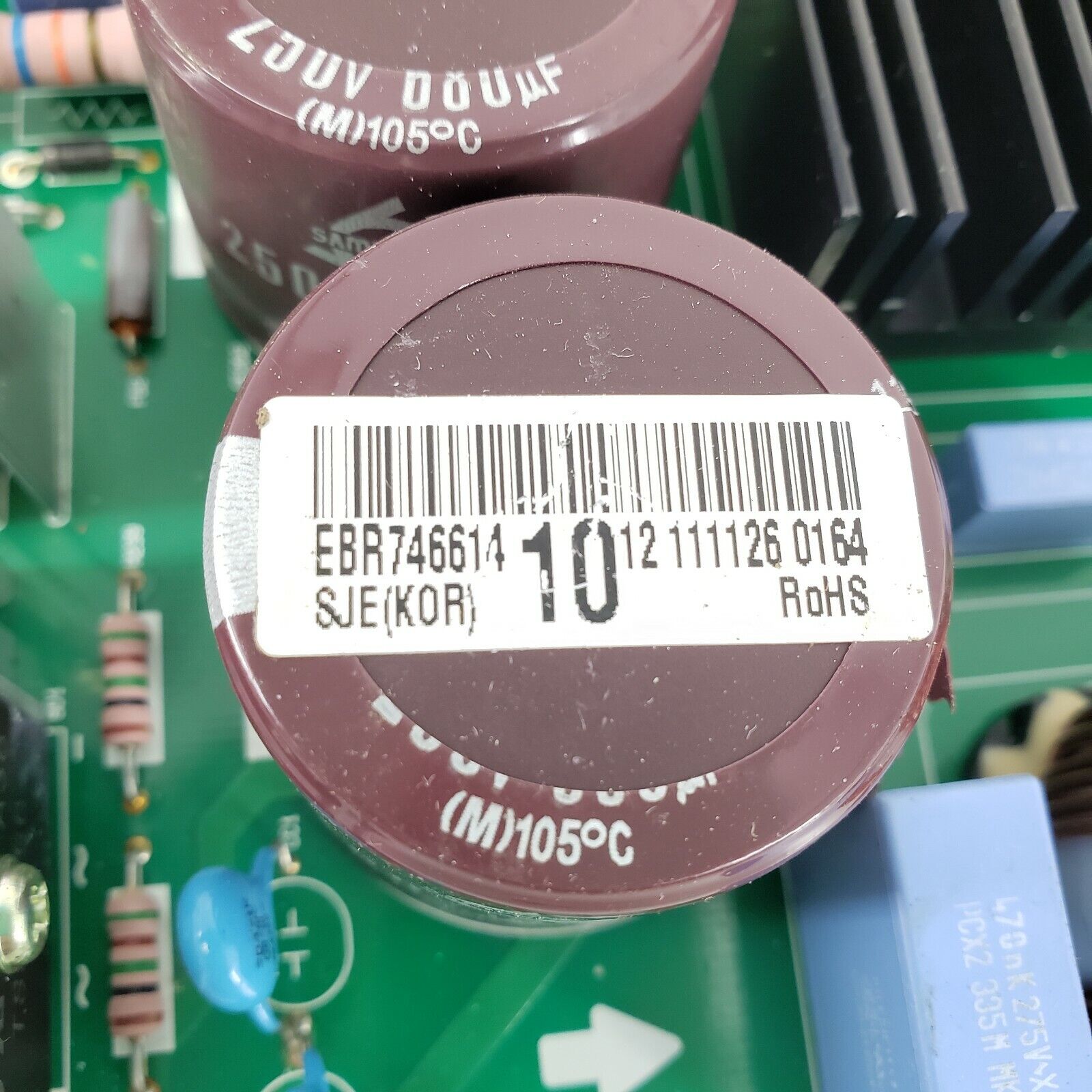 OEM  LG Refrigerator Control EBR74661410