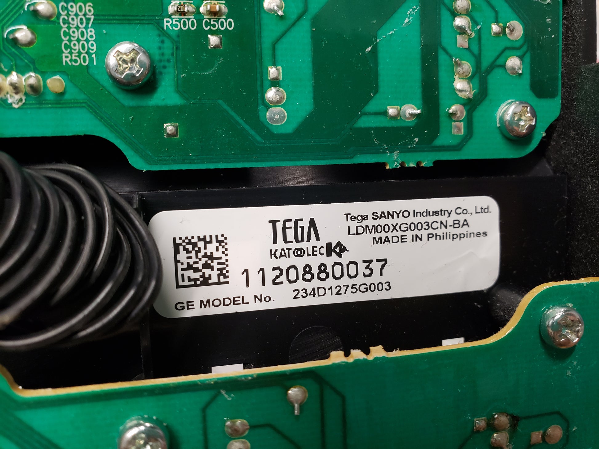 GE Dryer Control Board 234D1275G003