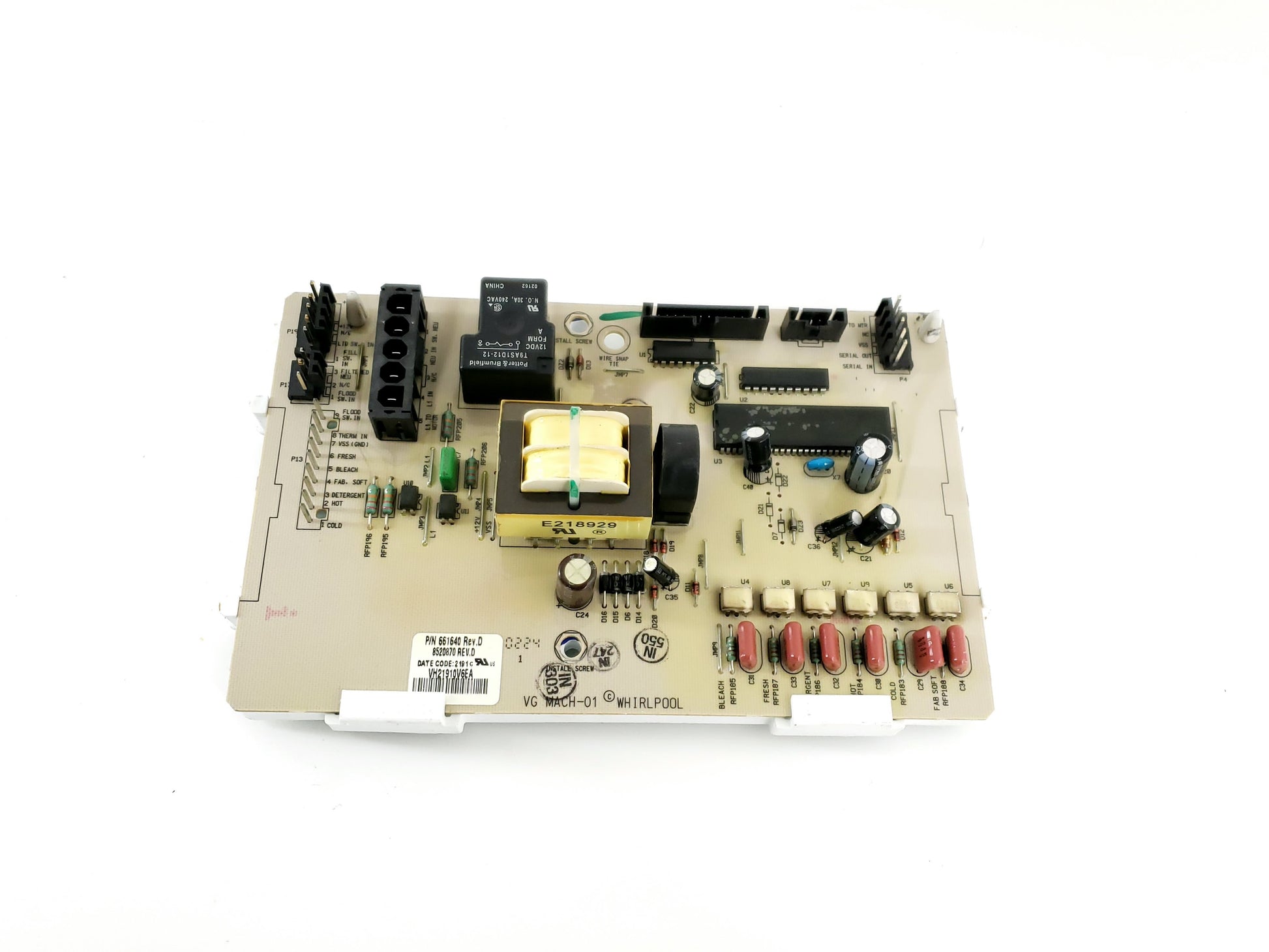 Whirlpool Washer Control Board 661640