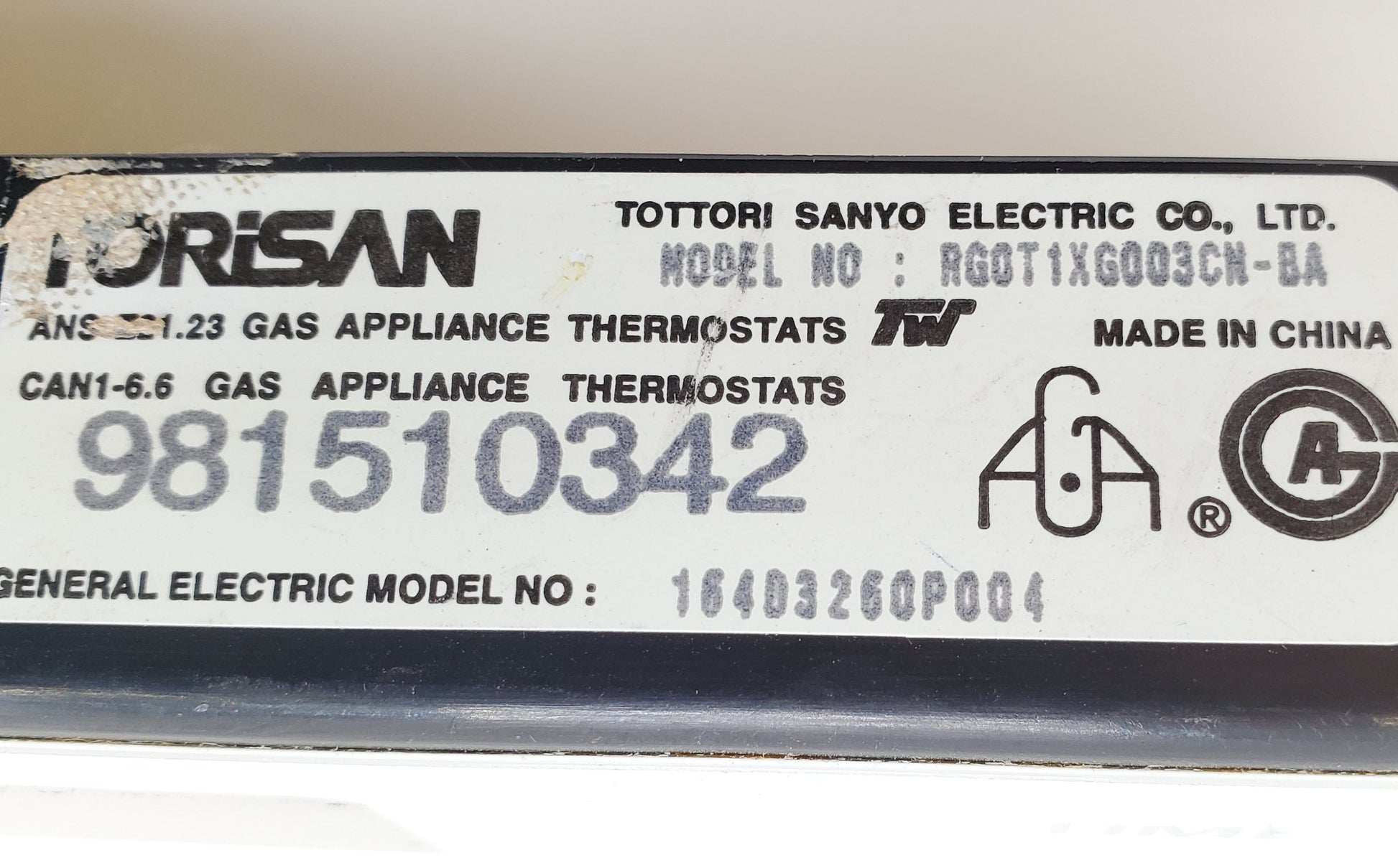 GE Range Control Board 164D3260P004