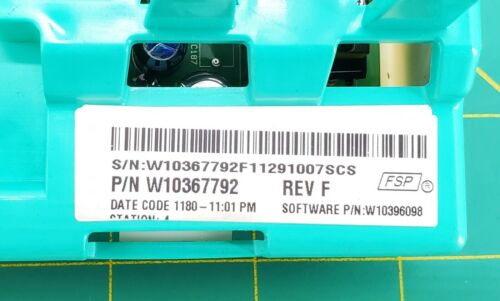 Kenmore Washer Control Board W10367792