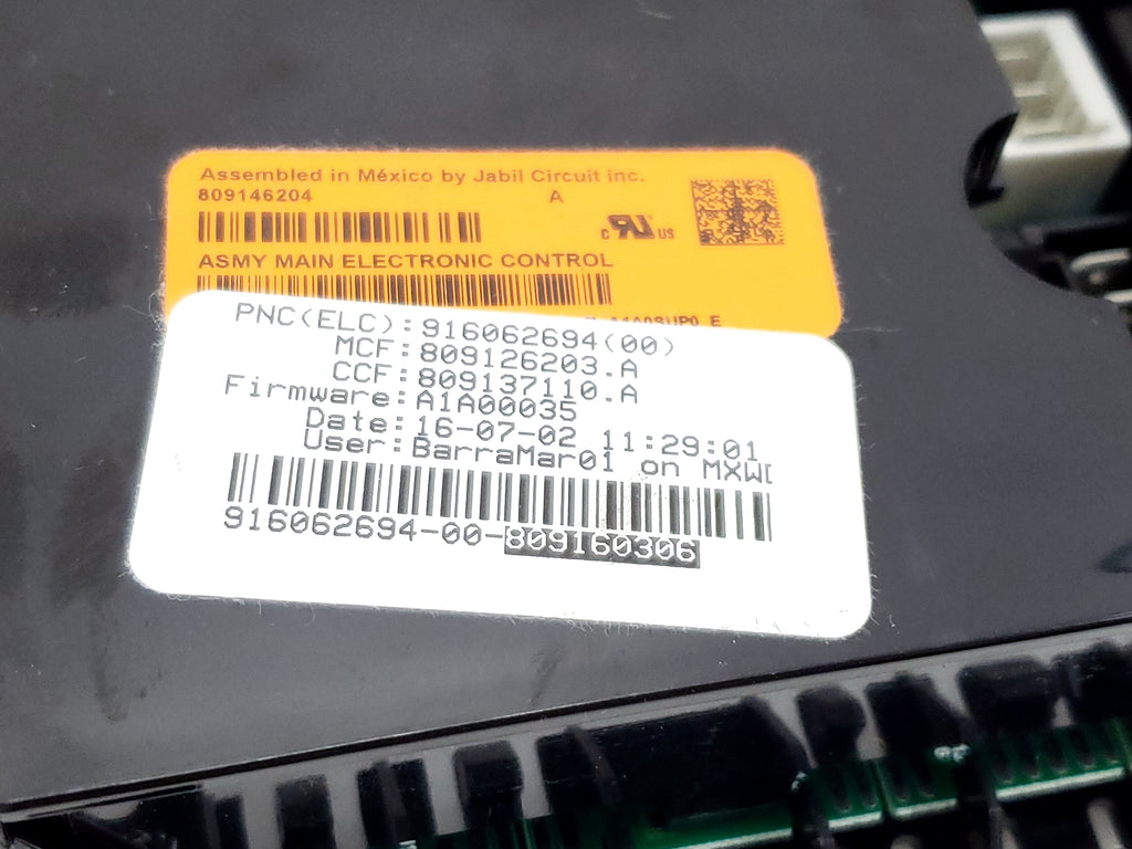 Frigidaire Dryer Control 809146204