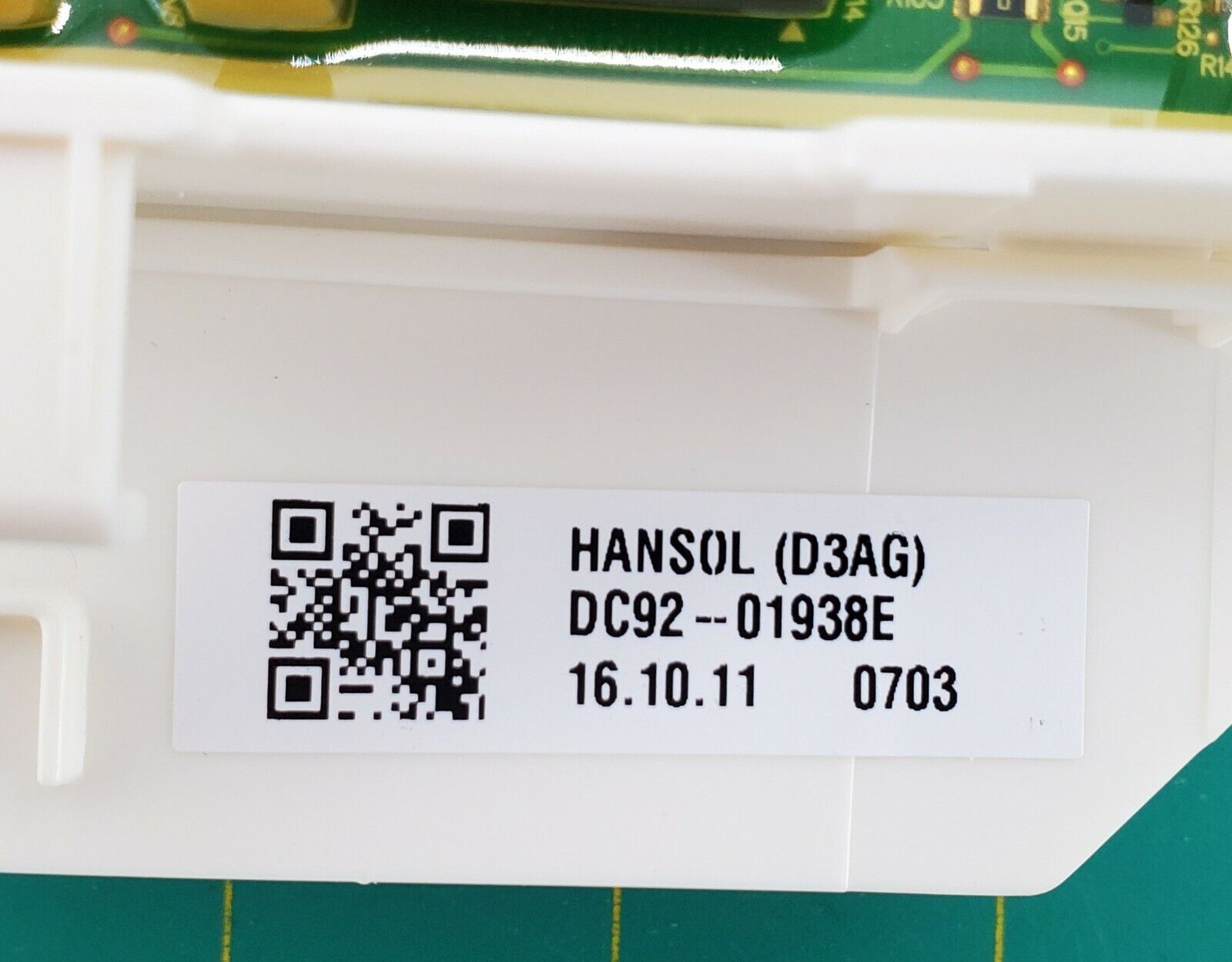 OEM  Samsung Washer Control DC92-01938E