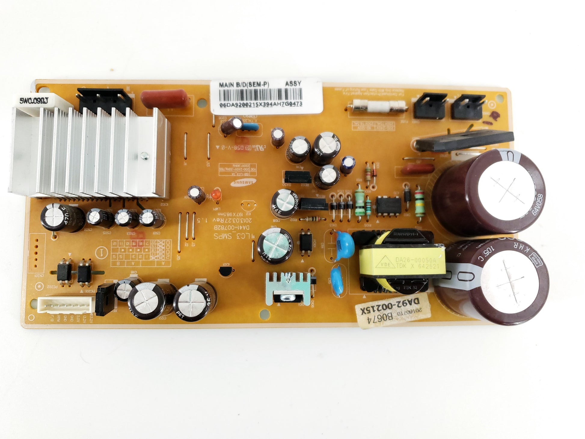 Samsung Refrigerator Control Board DA92-00215X
