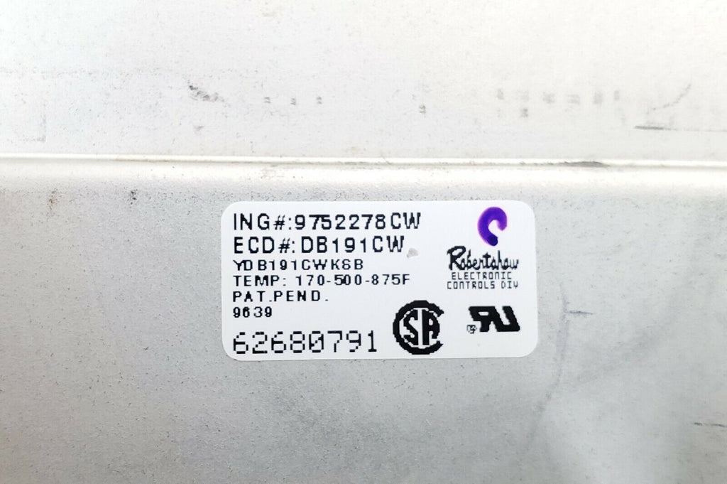 OEM Kitchen-Air Range Control 9752278CW Same Day Shipping & Lifetime Warranty