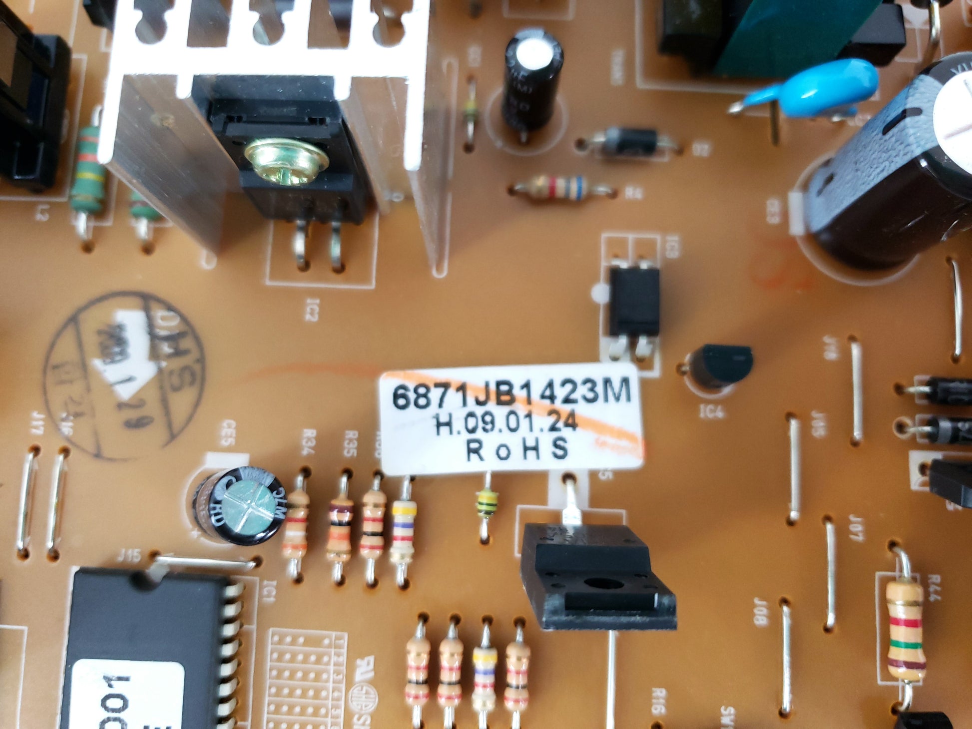 Kenmore Refrigerator Control Board 6871JB1423M