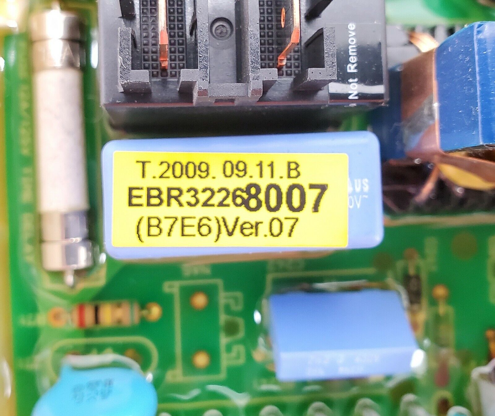 LG Washer Control  EBR32268007