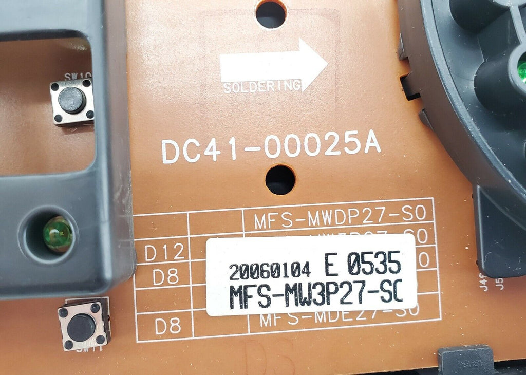 Samsung Washer Control Board MFS-MW3P27-01