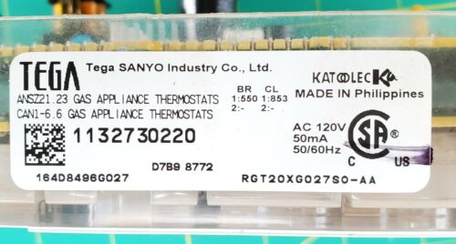 GE Range Control 164D8496G027