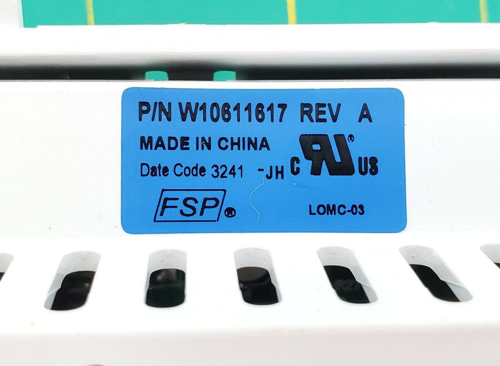 Whirlpool Washer Control W10611617