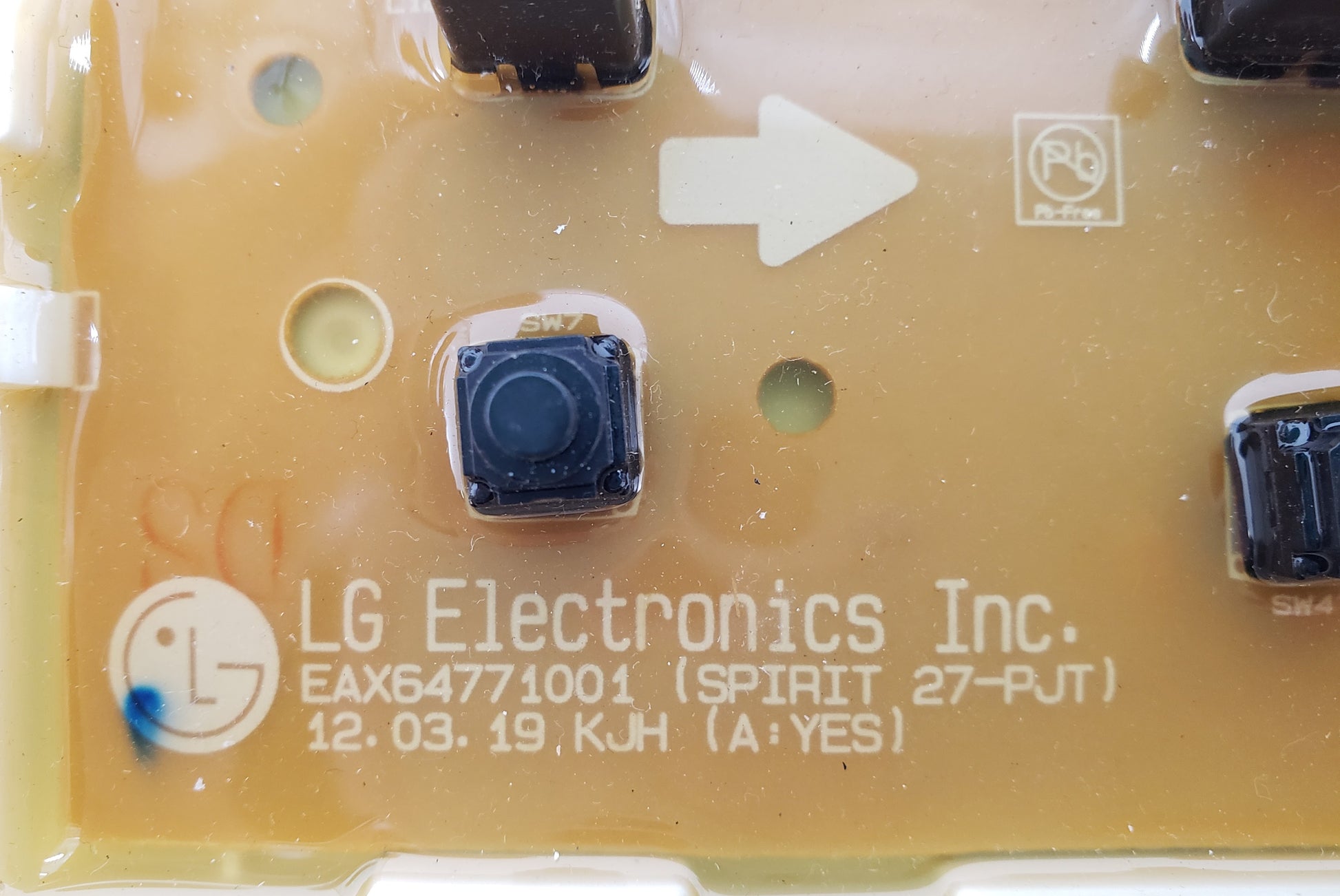 OEM  LG Washer Control EBR75446006