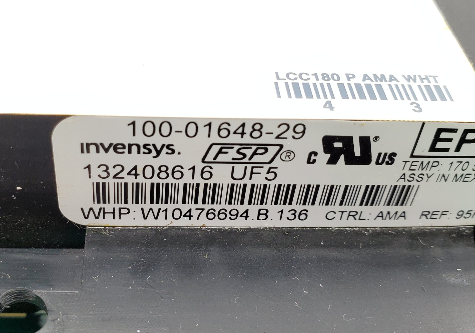 OEM  Whirlpool Range Oven Control W10476694