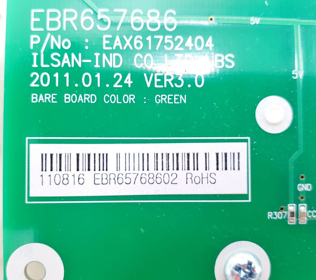 OEM LG Refrigerator Control EBR65768602 Same Day Ship & Lifetime Warranty