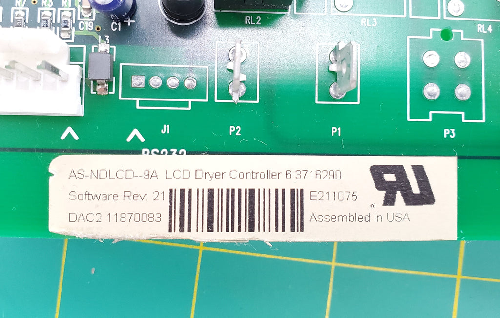 Maytag Dryer Control Board  63716290