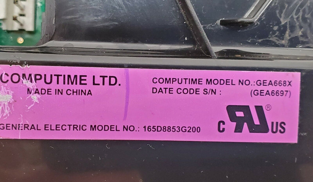 GE Control Board 165D8853G200