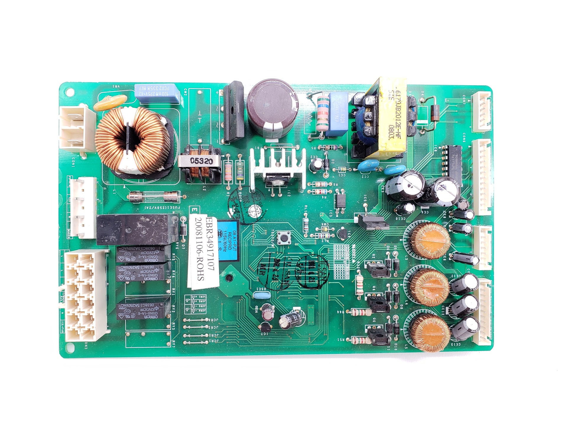 OEM  LG Refrigerator Control EBR34917107