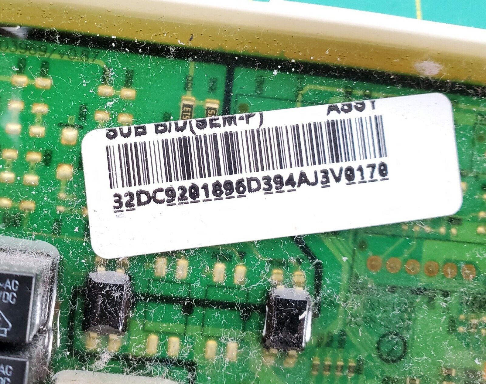 OEM Samsung Dryer Control DC92-01896D Same Day Shipping & Lifetime Warranty