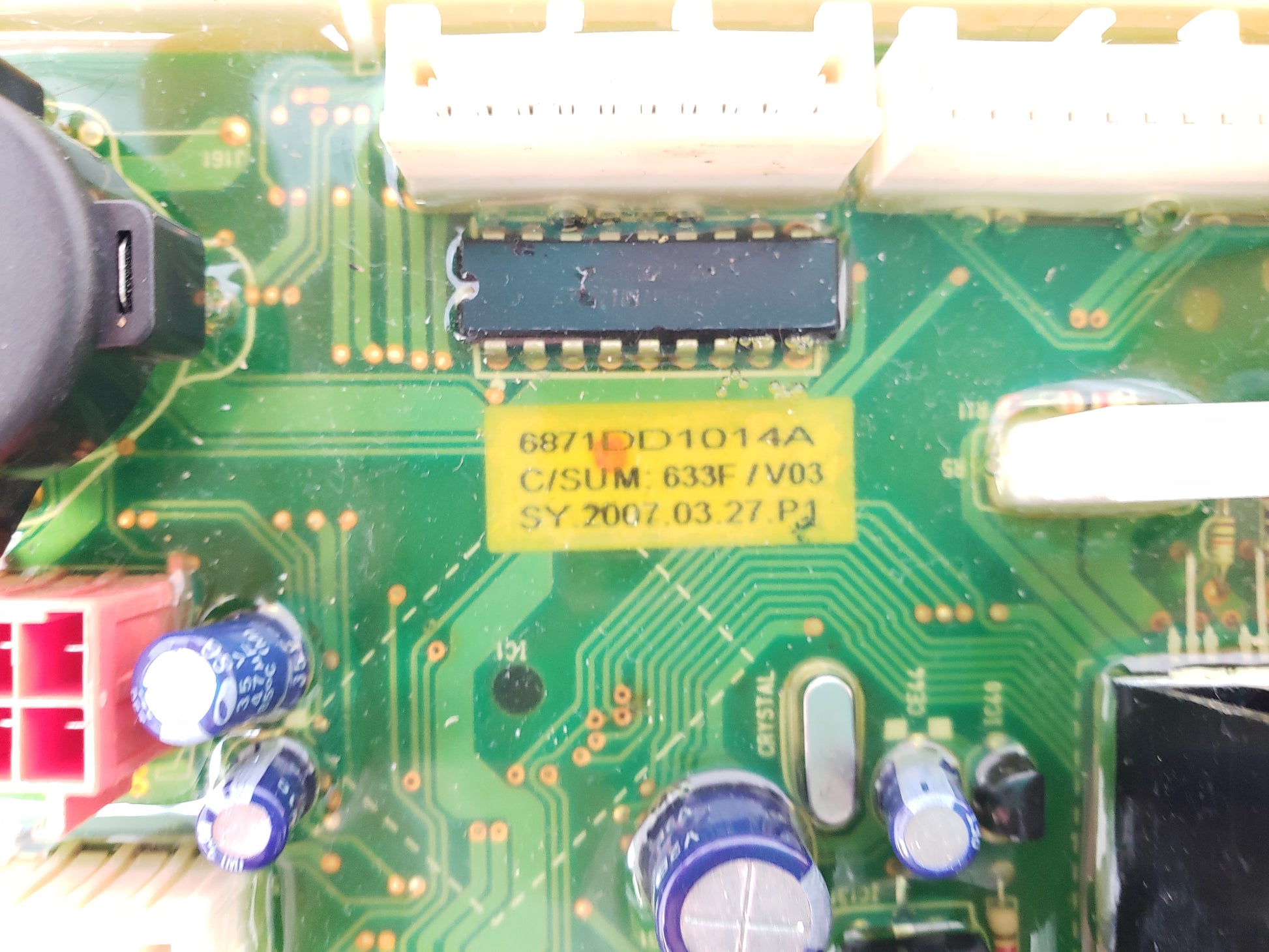 OEM  LG Dishwasher Control Board 6871DD1014A