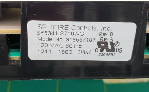 Kenmore Range Oven Control 316557107