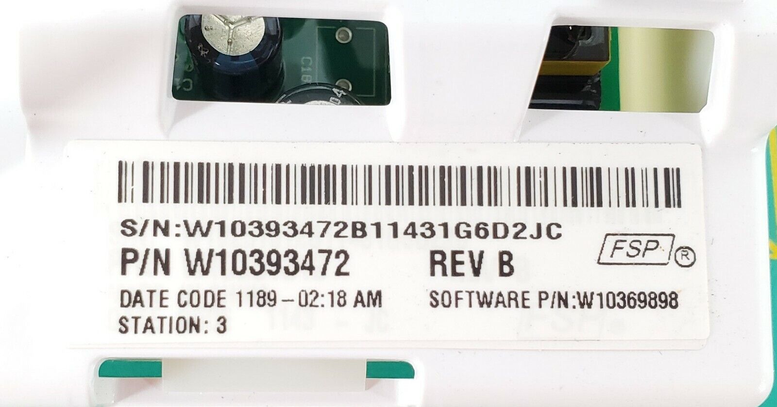 OEM  Kenmore Washer Control W10393472