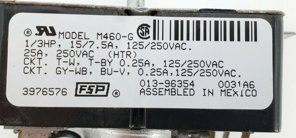 OEM Kenmore Sears Dryer Timer 3976576 Same Day Shipping & Lifetime Warranty