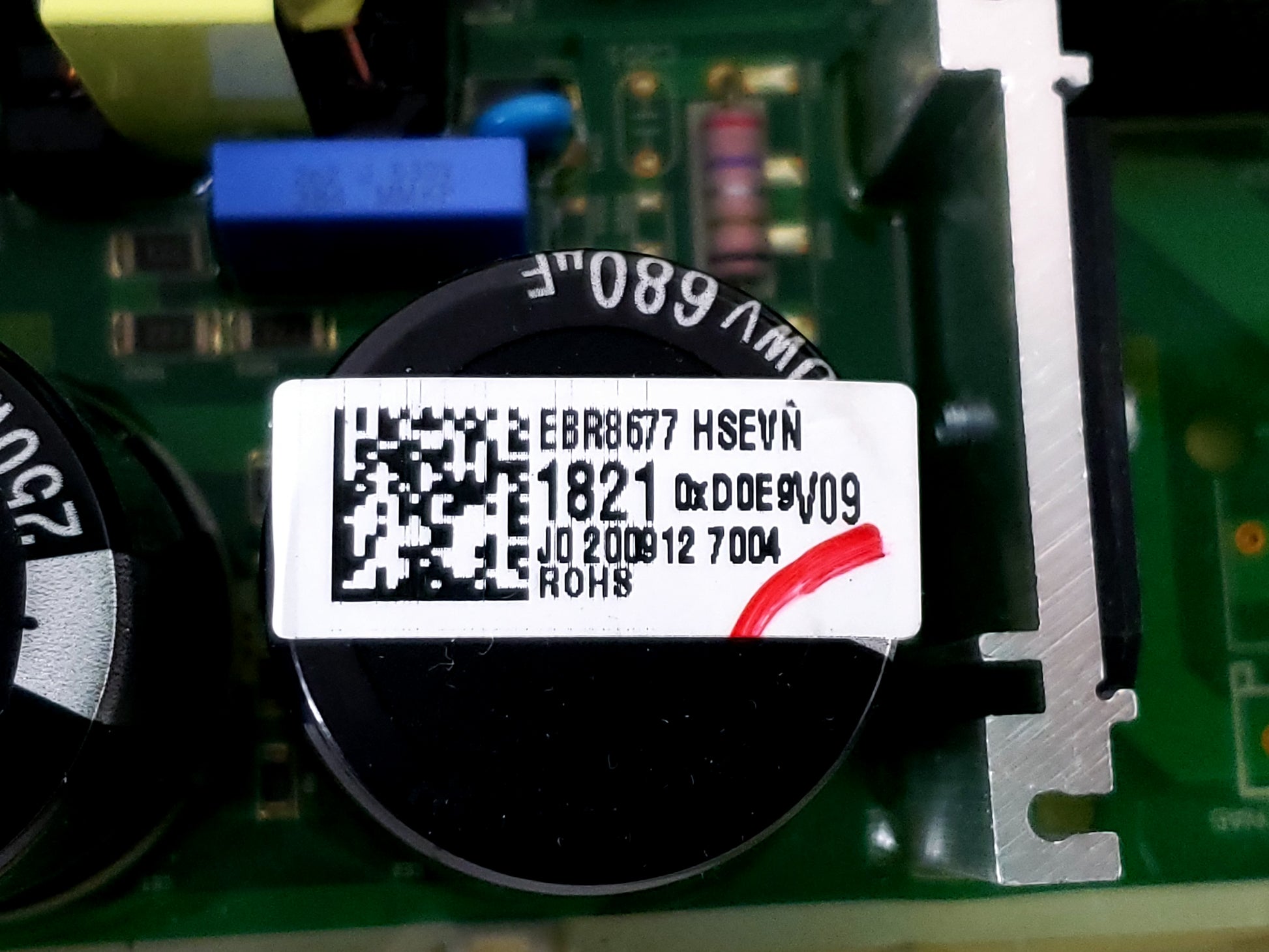 LG Washer Control Board EBR86771821
