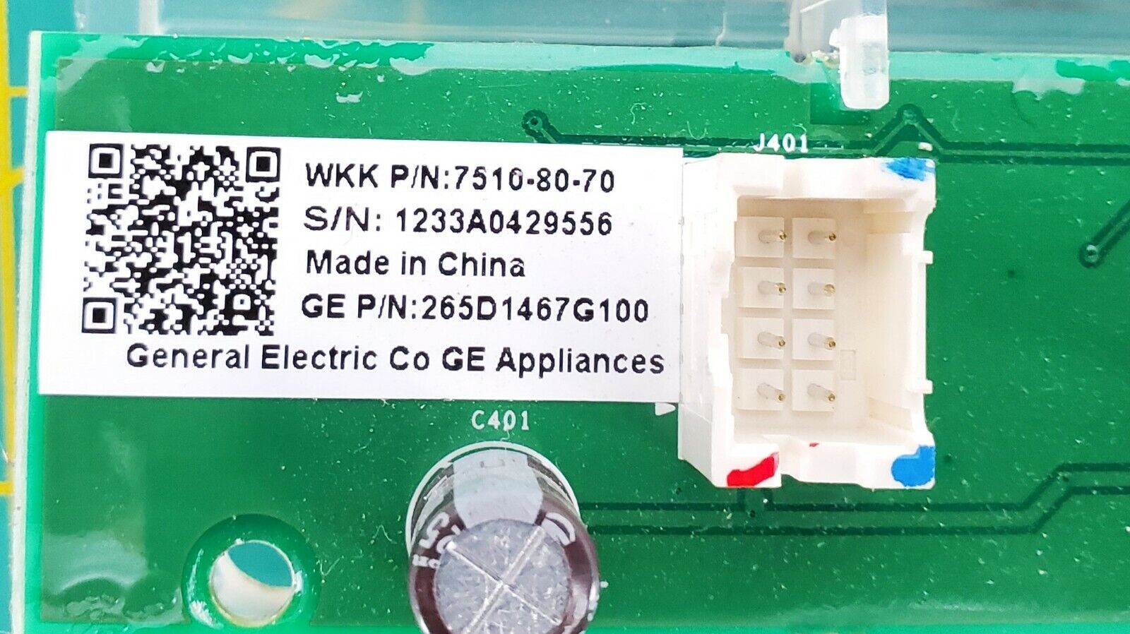 OEM GE Dishwasher Control 265D1467G100 Same Day Shipping & Lifetime Warranty