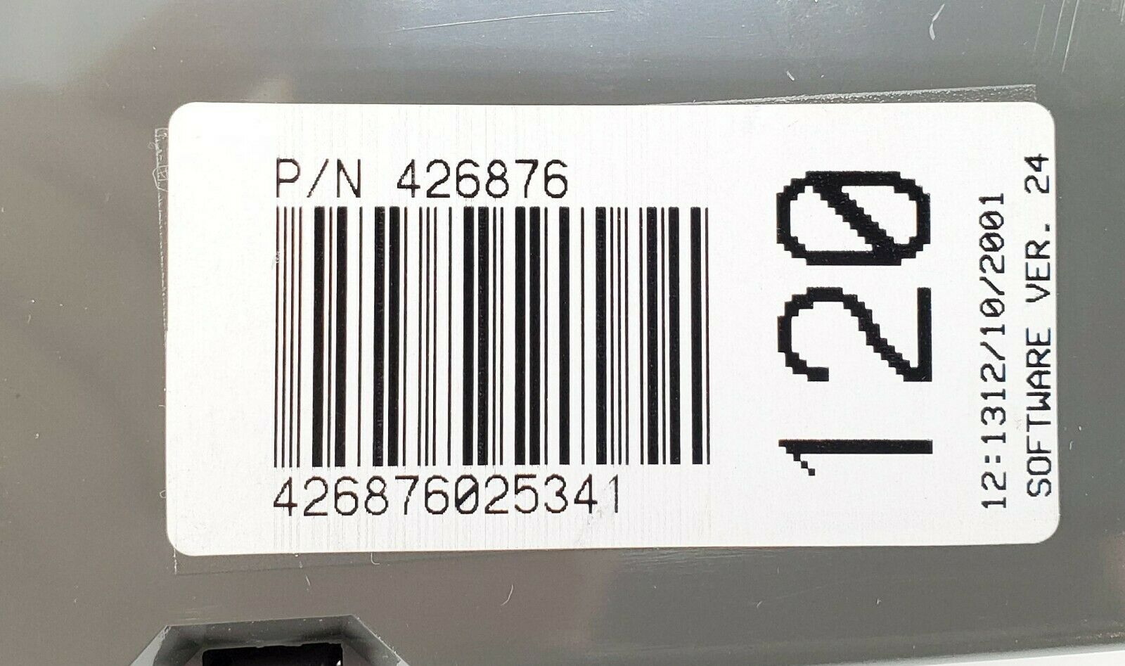 OEM Fisher & Paykel Washer Control 426876P Same Day Shipping & Lifetime Warranty