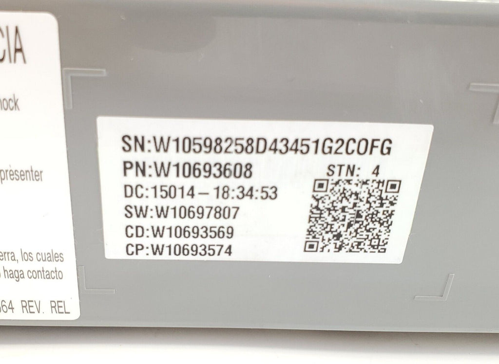 OEM  Maytag Washer Control  W10693608