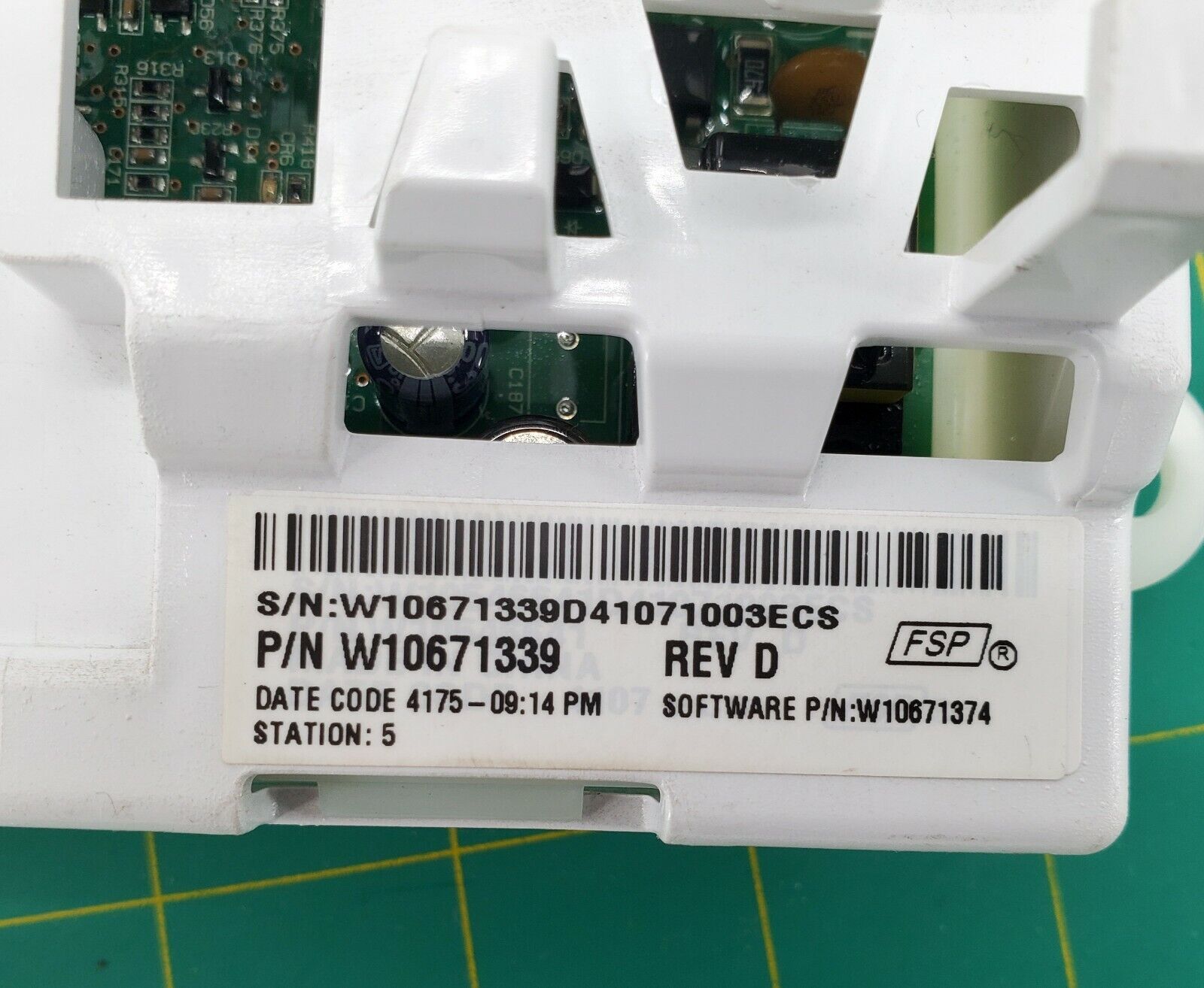 OEM Whirlpool Washer Control W10671339 Same Day Shipping & Lifetime Warranty