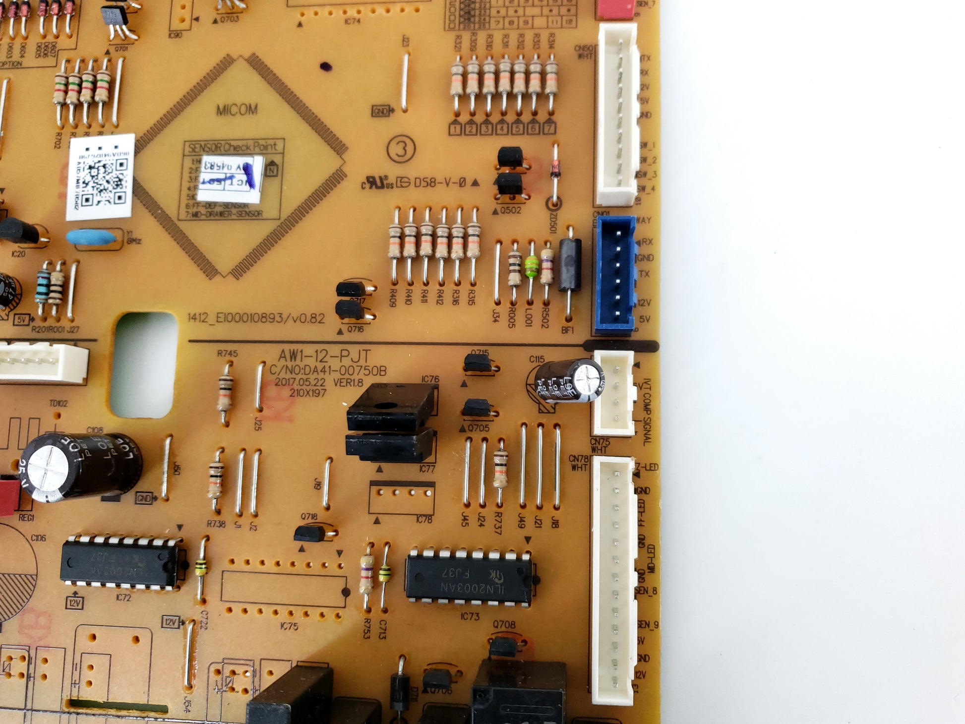 Samsung Refrigerator Control Board DA94-02679B