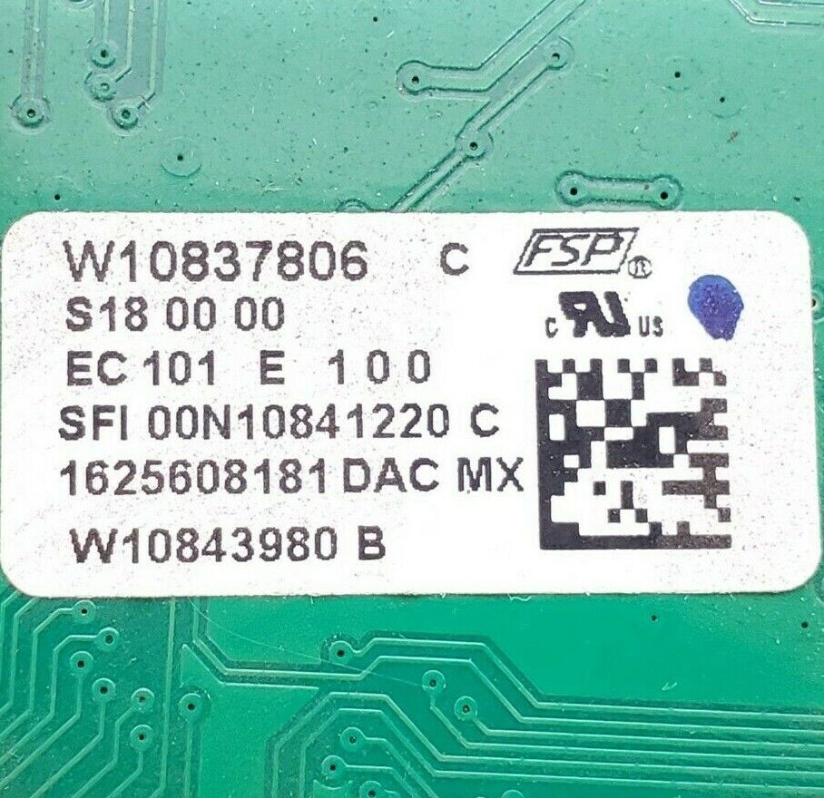 OEM  Whirlpool Range Control W10837806
