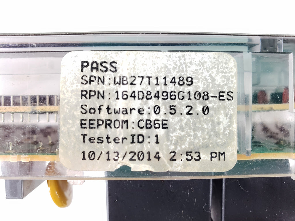 GE Range Control Board 164D8496G108