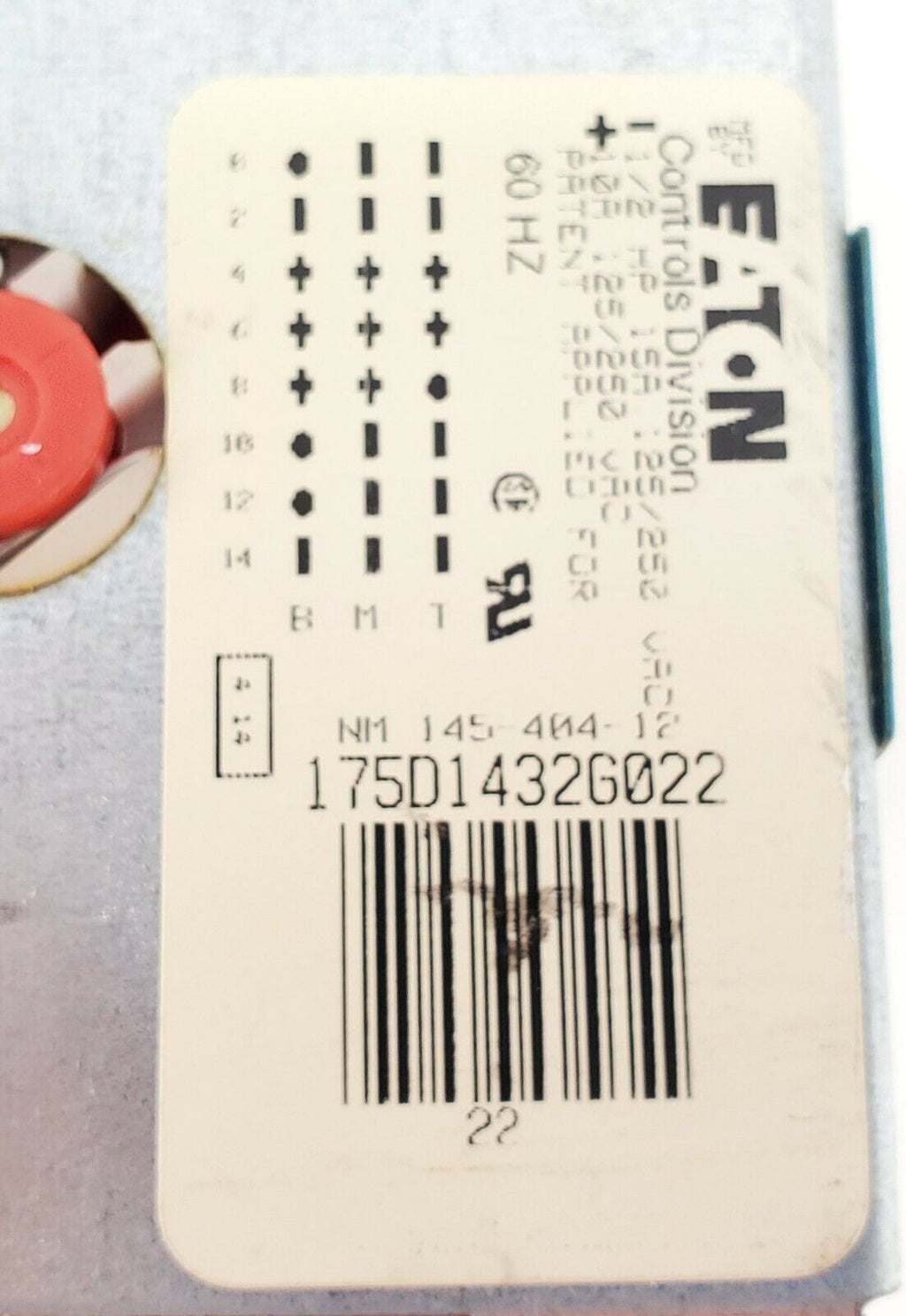 GE Washer Timer 175D1432G022