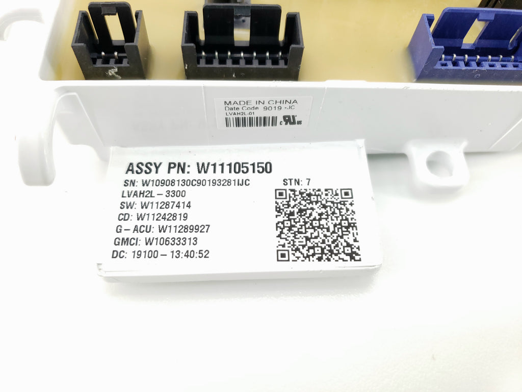Whirlpool Washer Control Board W11105150