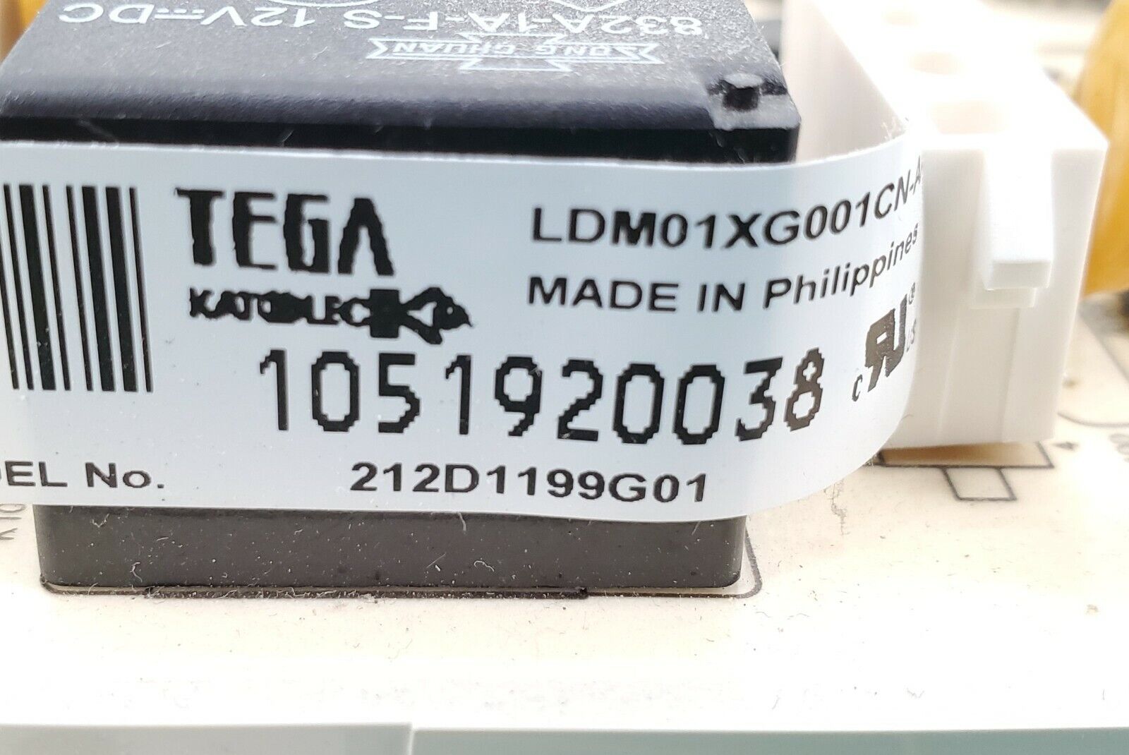 GE Dryer Control Board 212D1199G01