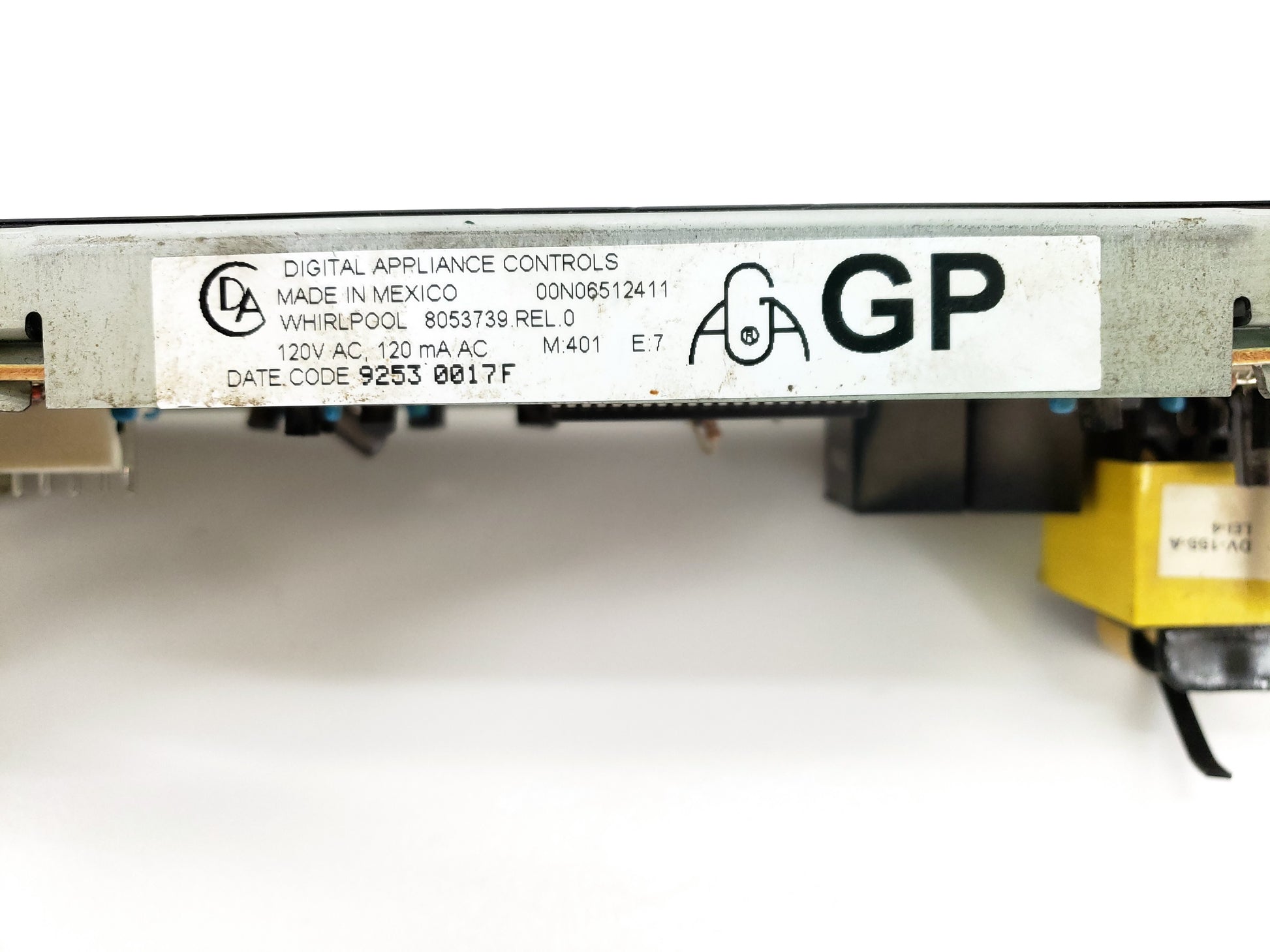 OEM  Whirlpool Range Control Board 8053739