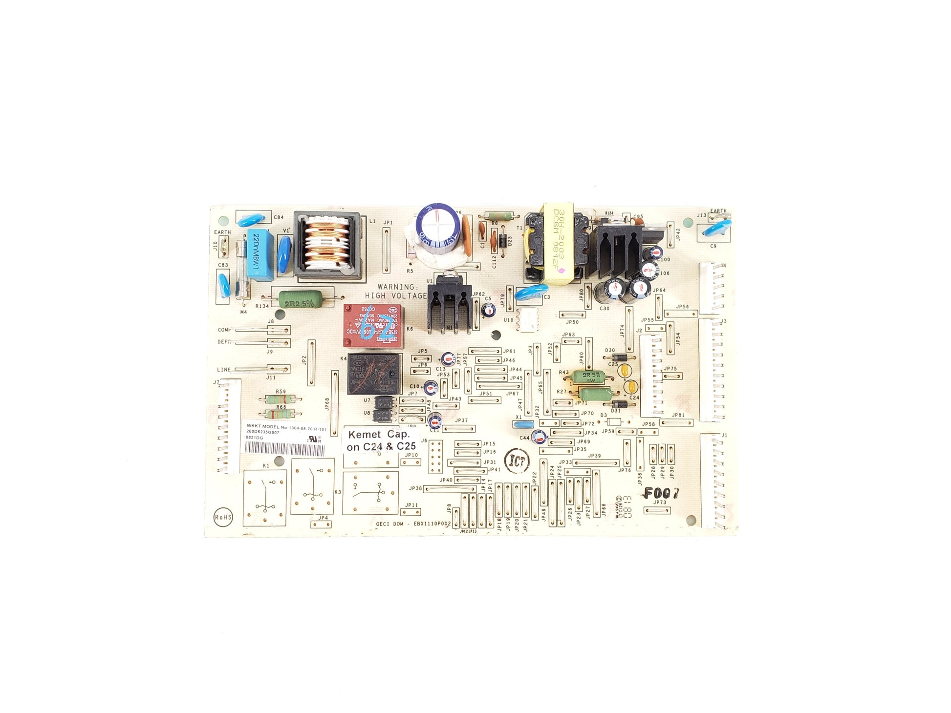 OEM  GE Refrigerator Control Board 200D6235G007