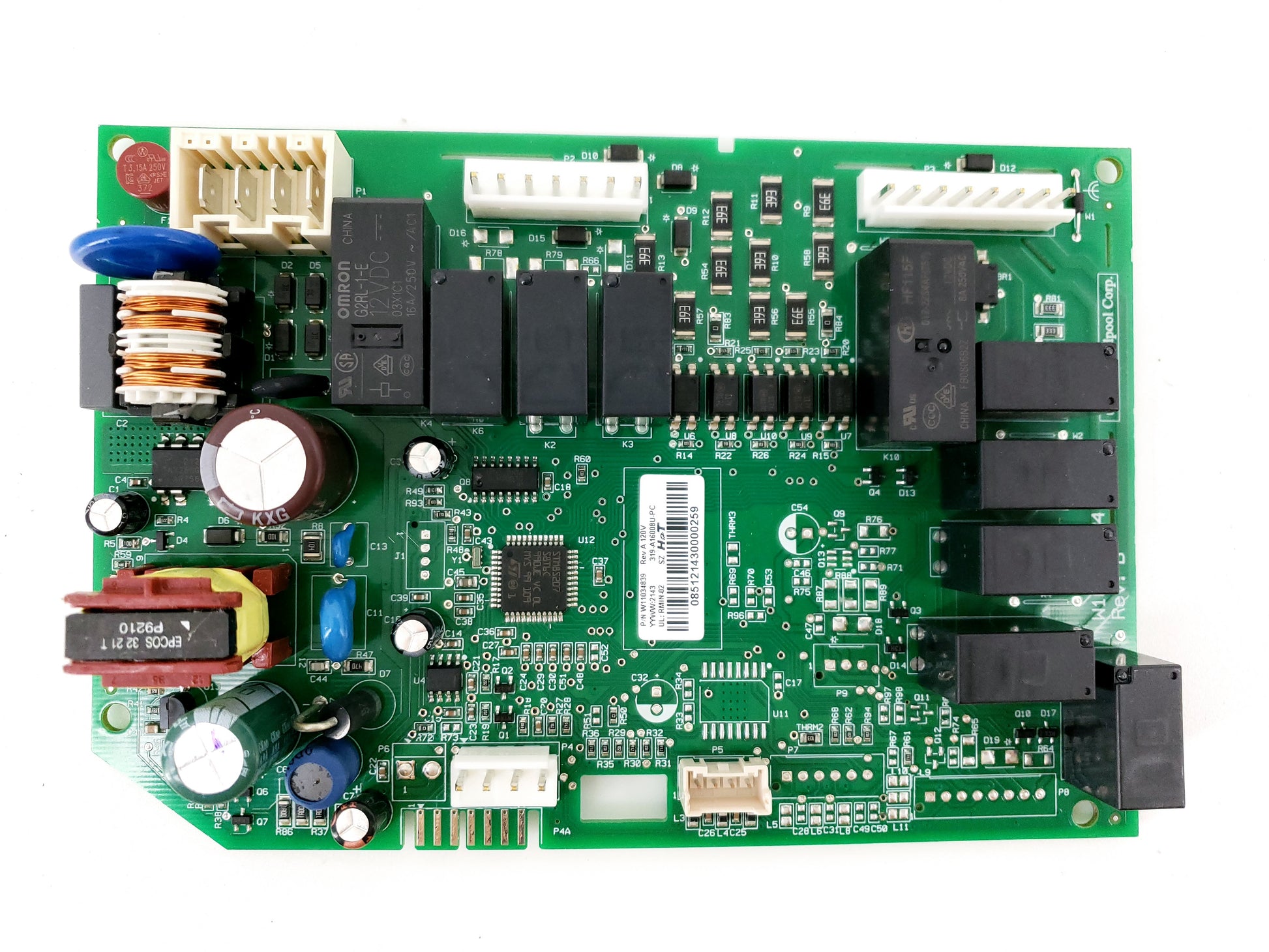 Whirlpool Refrigerator Control Board W11034839