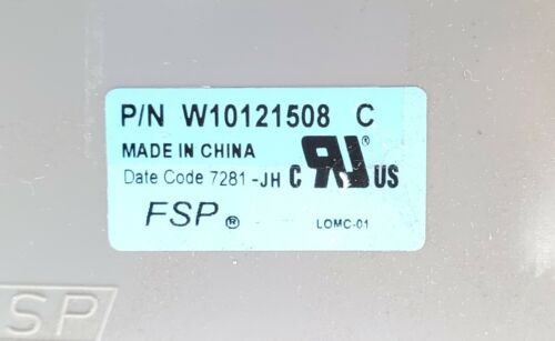 OEM Whirlpool Washer Control W10121508 Same Day Shipping & Lifetime Warranty