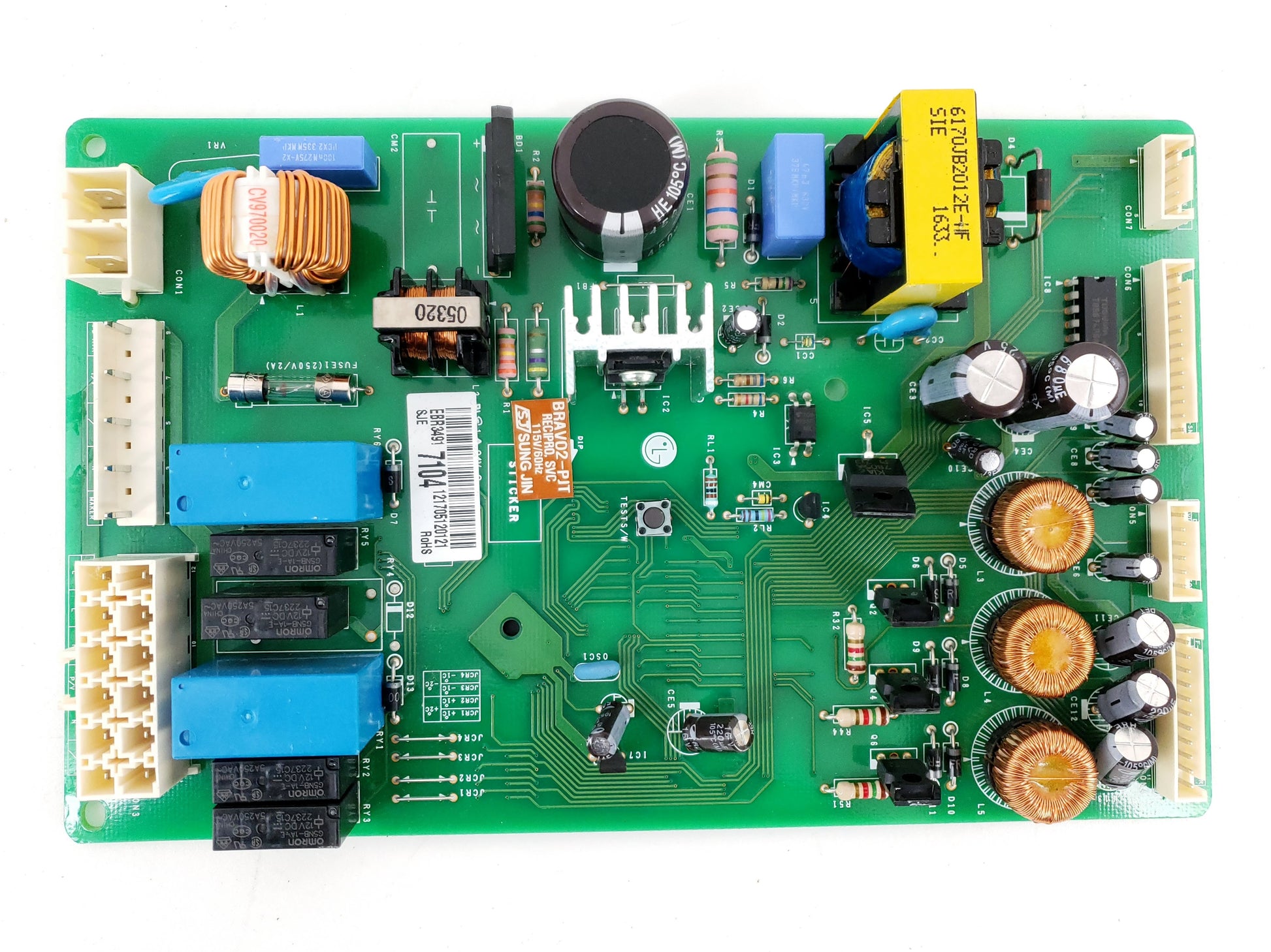 LG Refrigerator Control  EBR34917104
