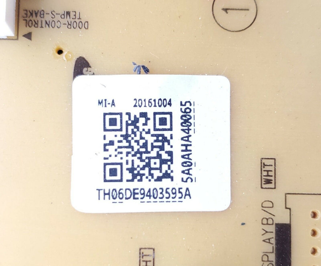 Samsung Range Control DE94-03595A