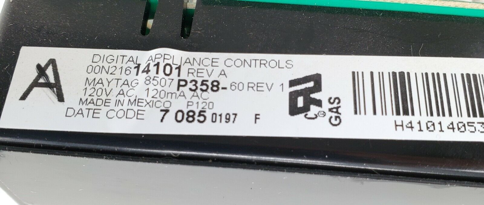 Genuine OEM Maytag Range Control 8507P358-60 Same Day Shipping Lifetime Warranty