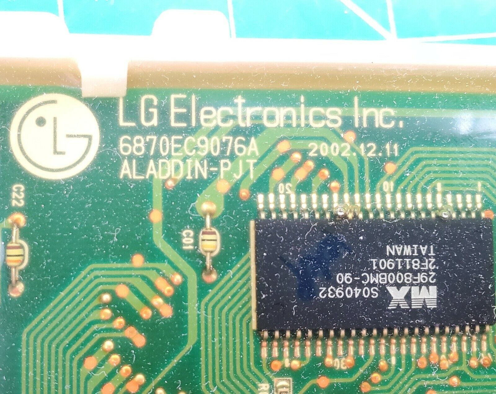 OEM LG Dryer Display Control 6870EC9076A Same Day Shipping & Lifetime Warranty