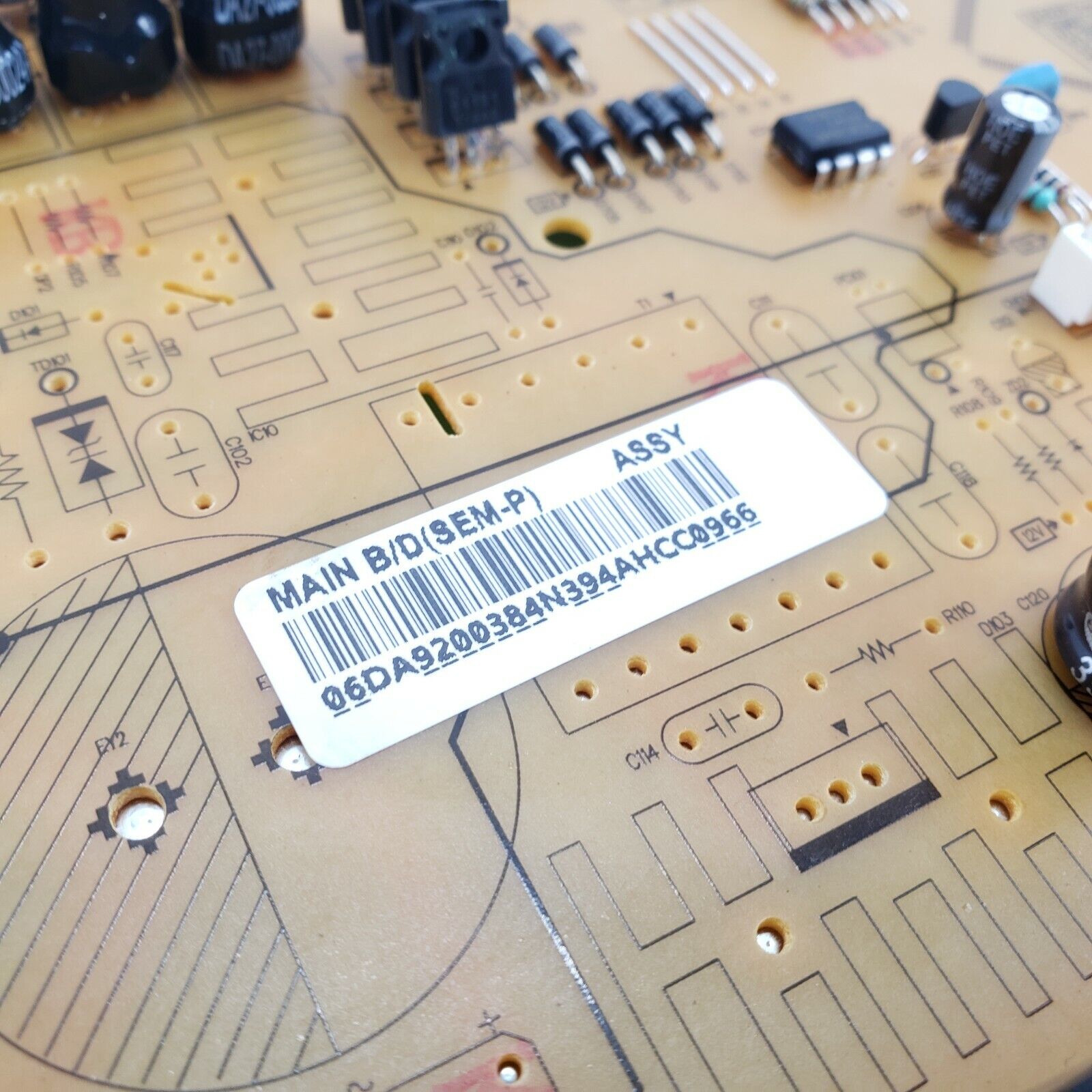 OEM  Samsung Refrigerator Control DA92-00384N