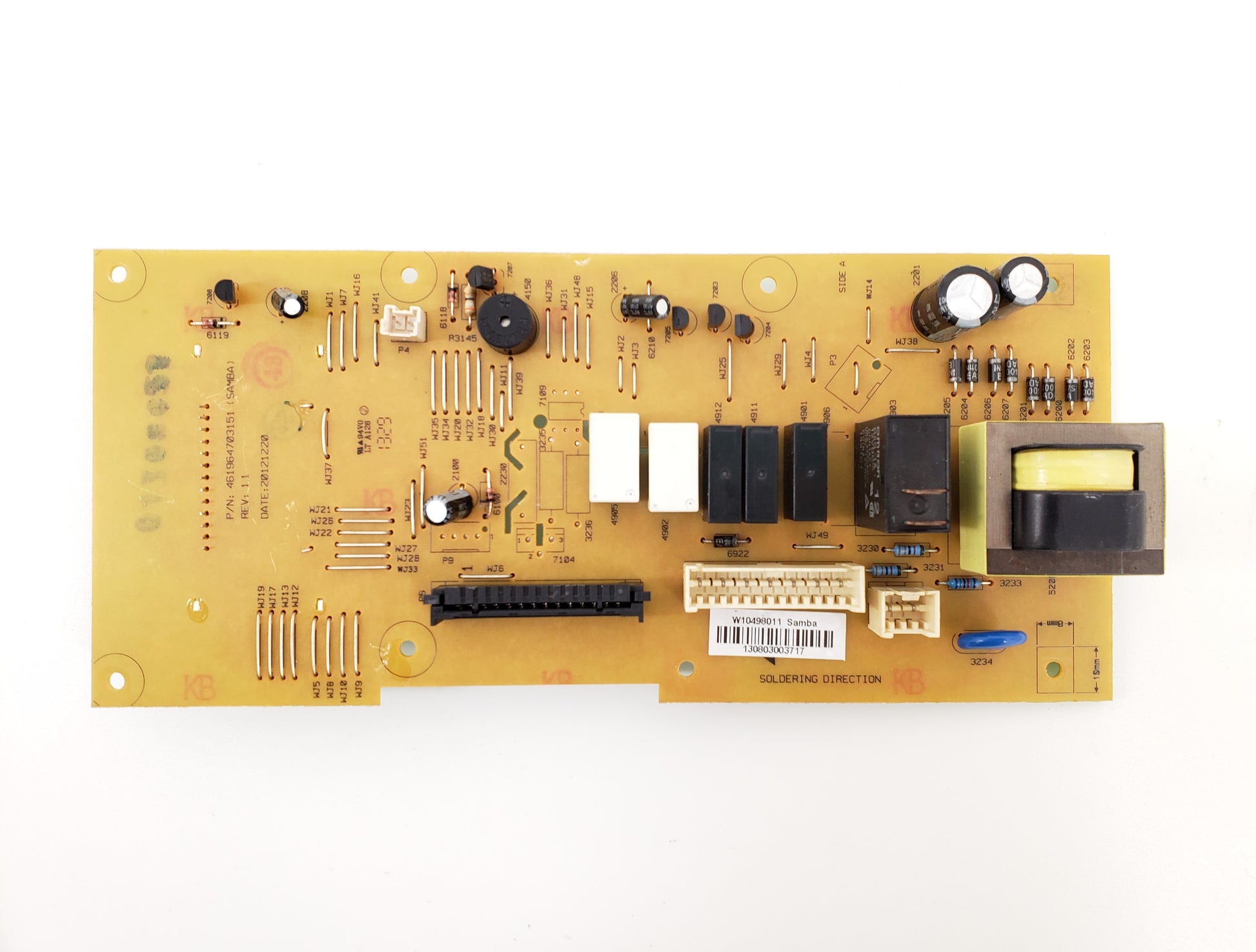 OEM  Whirlpool Microwave Control  W10498011